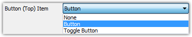 Split Button Properties